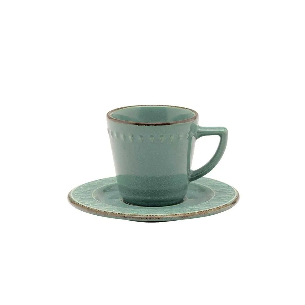 Mendi Malachite 30-Piece Dinner and Tea Set
