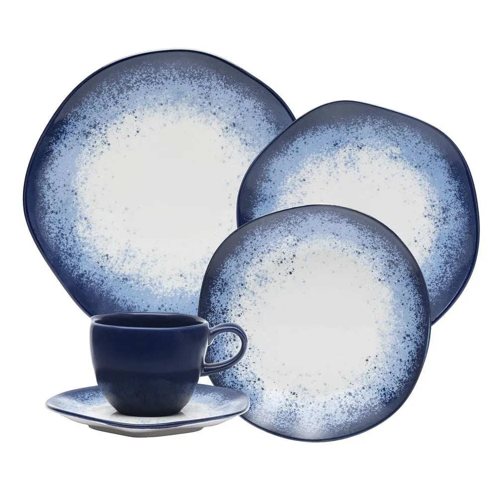 Ryo Galápagos 30-piece Dinner and Tea Set