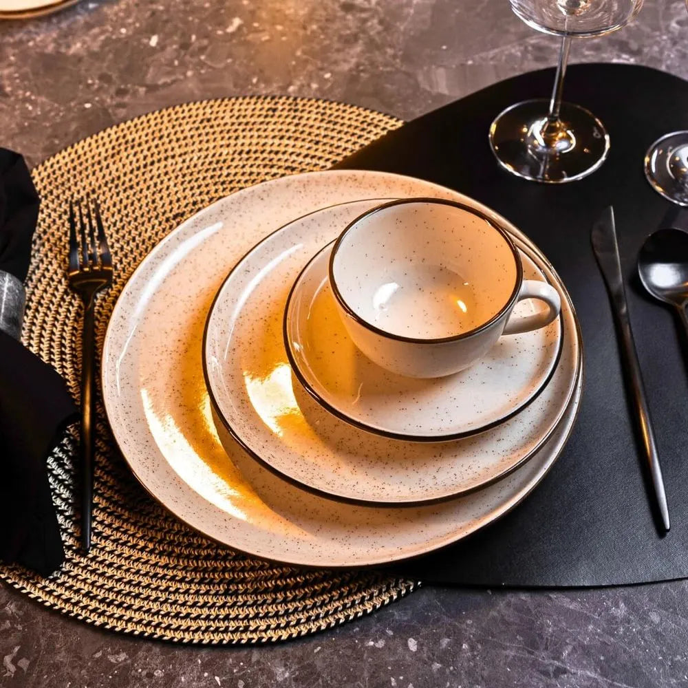 Flat Duna 20-Piece Dinner and Tea Set