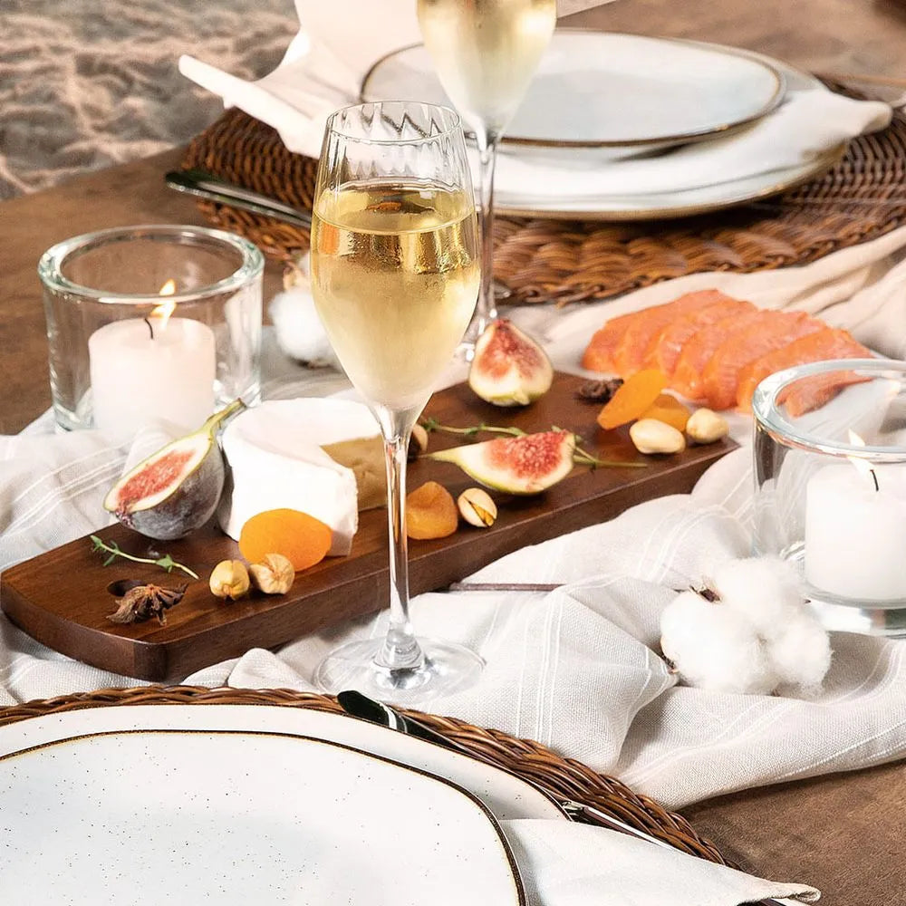 42-Piece Dinnerware, Tea and Coffee Set – Waves