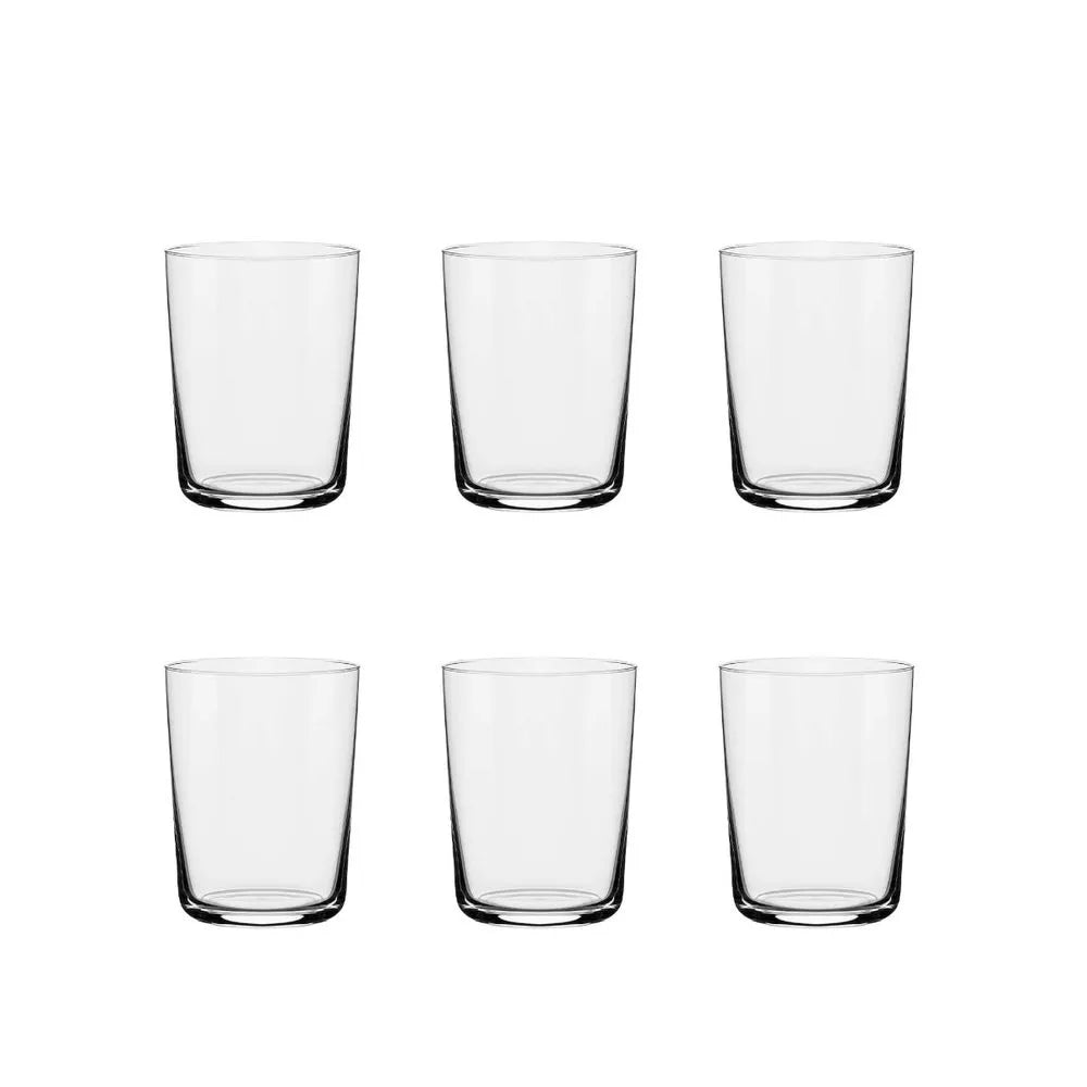 Set of 6 Crystal Glasses for Ginga Juice 340 ml