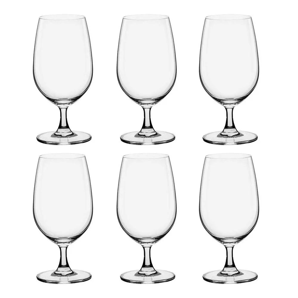 Set of 6 Classic Crystal Beer Glasses 423 ml