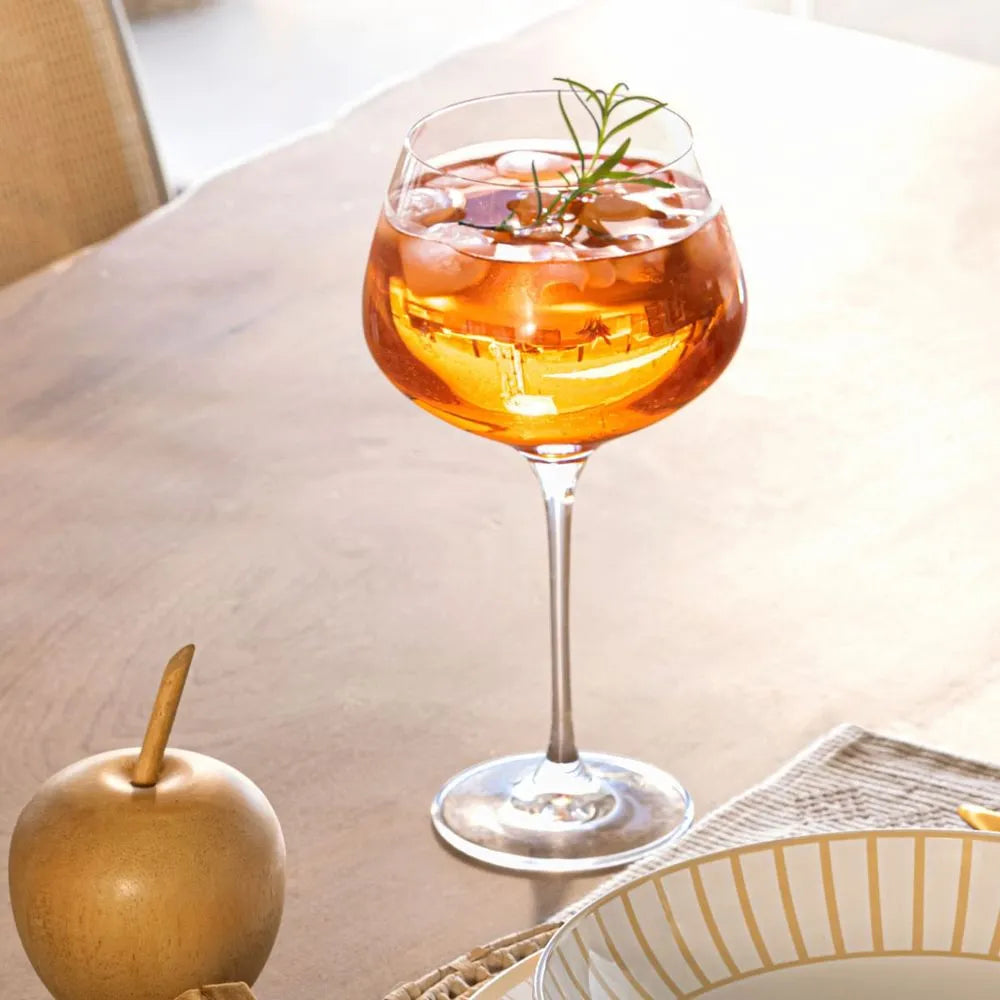 Set of 6 Bourgogne Crystal Glasses 850 ml Flavor