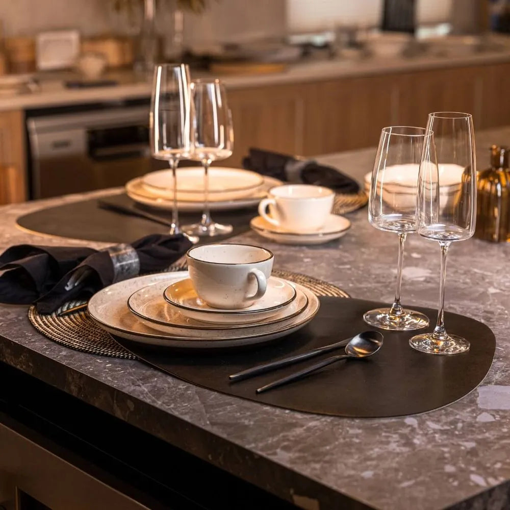Flat Duna 20-Piece Dinner and Tea Set