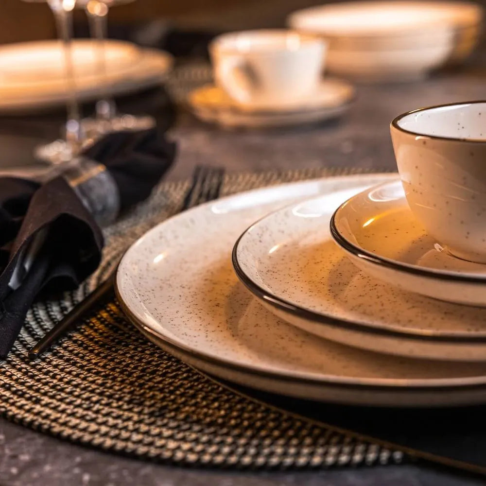 Flat Duna 20-Piece Dinner and Tea Set