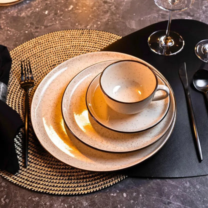 Flat Duna 20-Piece Dinner and Tea Set