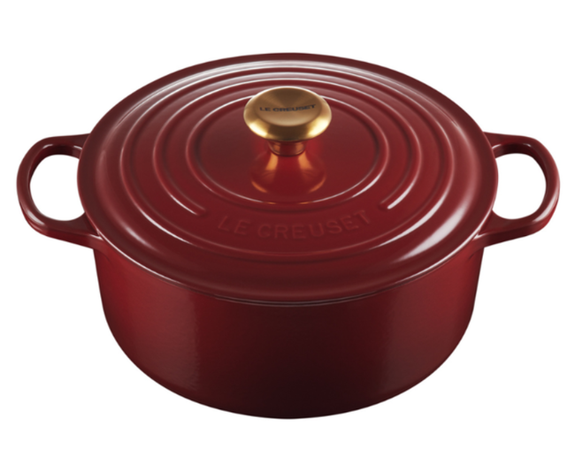 Signature Round Pan with Golden Handle