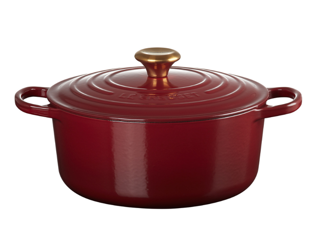Signature Round Pan with Golden Handle