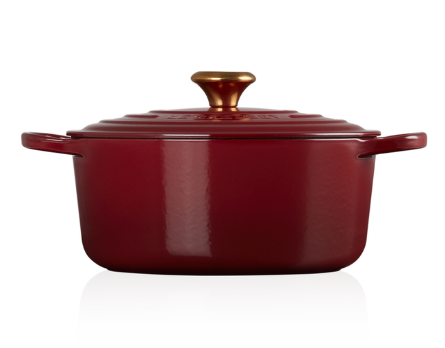 Signature Round Pan with Golden Handle