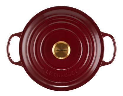 Signature Round Pan with Golden Handle