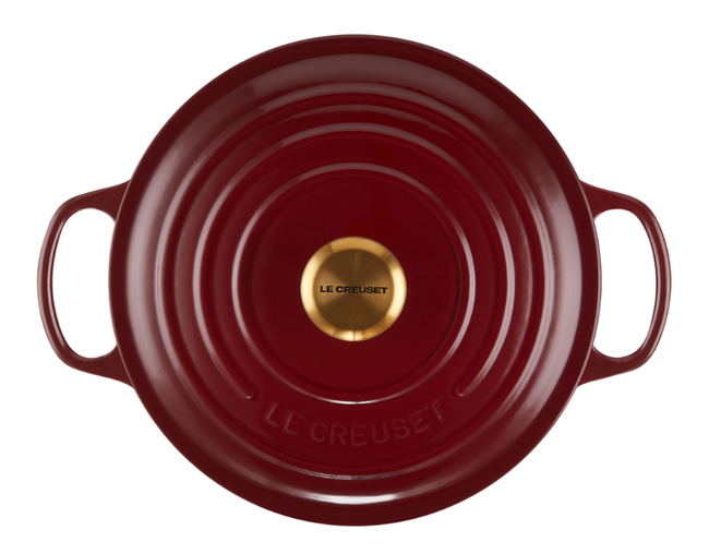 Signature Round Pan with Golden Handle